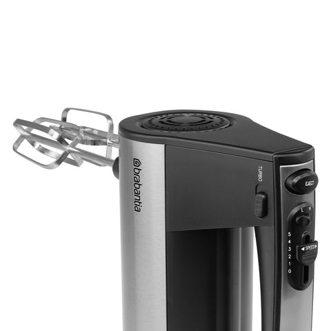 New Brabantia Stainless Steel Electric Hand Mixer - 300W