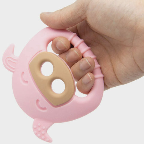 Sensory Teether - Pokey Pink