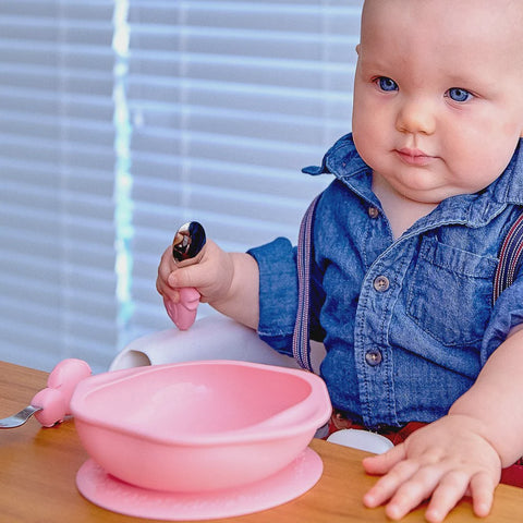 Toddler Mealtime Set - Pokey Pink