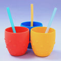 Silicone Straws & Brush Set