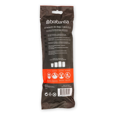 Bin Liner Code D (15L/20L) 20 Bags