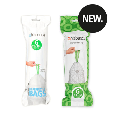 Bin Liner Code F (20L Slimline) 20 Bags