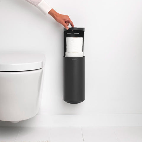 Mindset Toilet Roll Dispenser - Mineral Infinite Grey