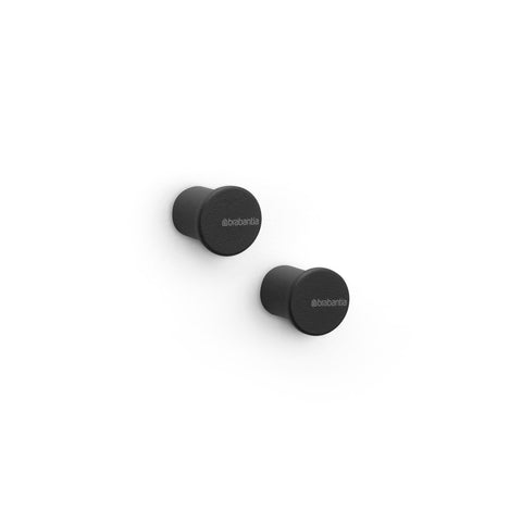 Mindset Towel Hooks Set of 2 Mineral Infinite Grey
