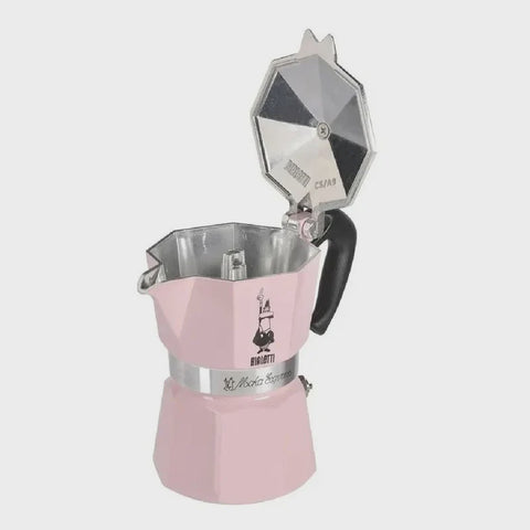 Moka Express 3 Cup Candy Pink