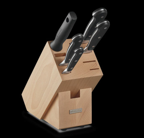 Classic Knife Block Set With Utility 12Cm 6 Piece