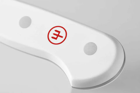 Classic White Design 6 Pieces Block With Bread Knife