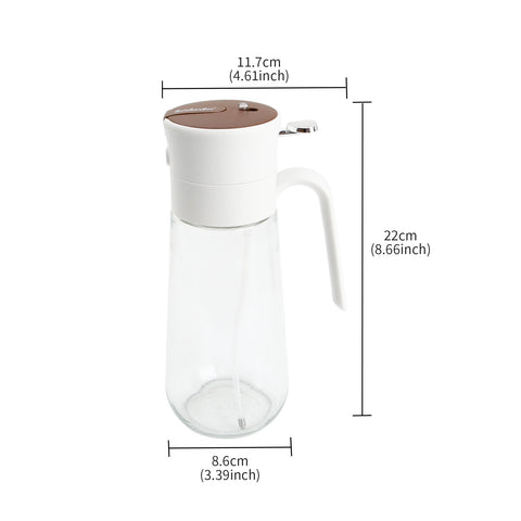2-In-1 Glass Oil Dispenser & Sprayer