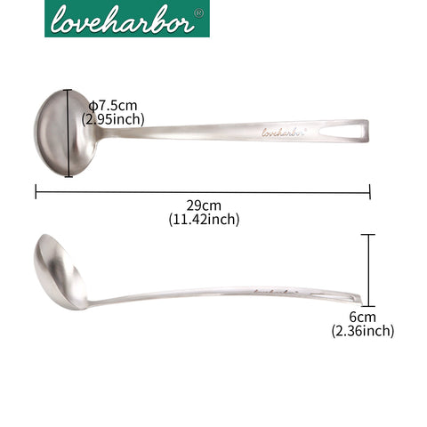 Loveharbor Stainless Steel Soup Spoon - Stainless