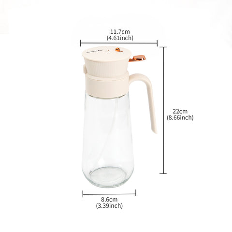 2-In-1 Glass Oil Dispenser & Sprayer
