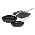 Ignite 3 Piece Fry Pan And Grill Set