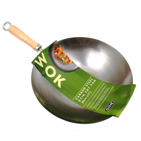 Carbon Steel Stir Fry Pan