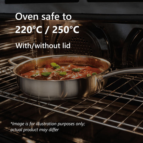 Radius 85 Sautpan with Helper Handle 28cm/3 Litre