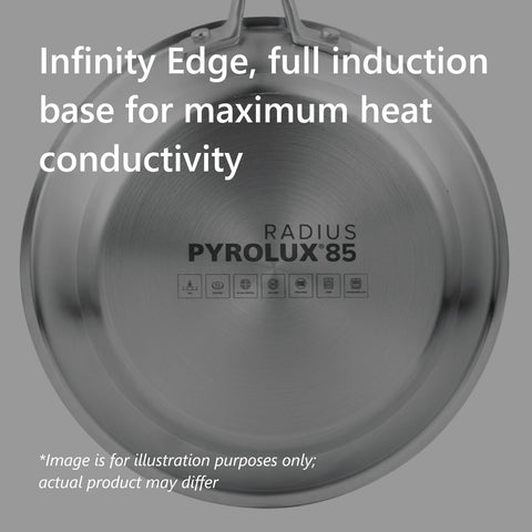 Radius 85 Sautpan with Helper Handle 28cm/3 Litre