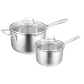 Radius 85 2 Piece Saucepan Set - 16cm/1.8 Litre & 20cm/3.4 Litre