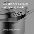 3 Piece Saucepan Set - 16cm/1.8 Litre, 18cm/2.5 Litre & 20cm/3.4 Litre