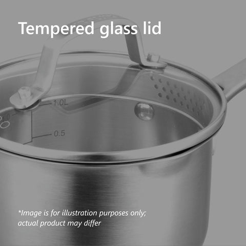 Radius 85 6 Piece Set Saucepan 14cm /1.2 Litre Sau