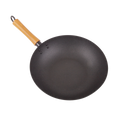 D.Line Non-Stick Excalibur Stir Fry Pan/Wok With Wood Handle - 30Cm