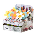 Vigar Flower Power Silicone Assorted Bottle Stopper Display