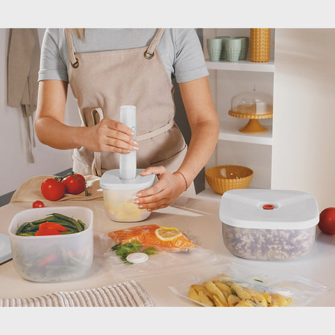 Deep Vacuum Container 'SAVE-IT' Food Storage - Large