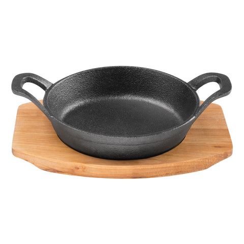Pyrocast Round Gratin With Tray 15.5cm