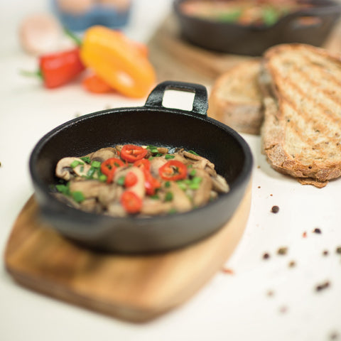Pyrocast Round Gratin With Tray 15.5cm