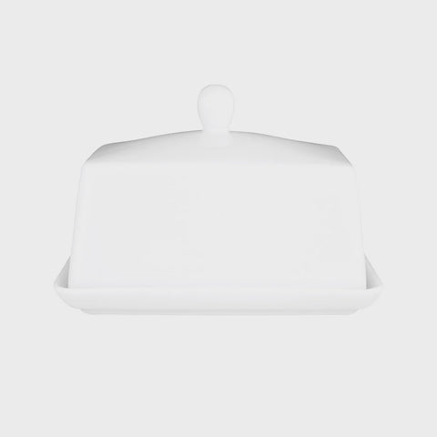 Butter Dish 16 X 11cm - New Bone