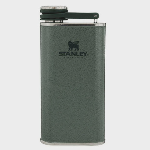 Classic Flask Easy Fill Wide Mouth Flask - 230Ml Green