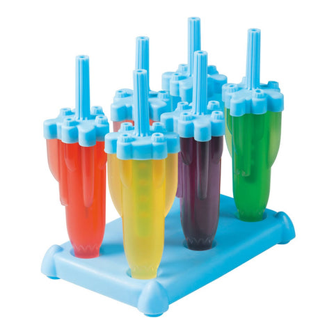Rocket Ice Blocks 6Piece -  Set Blue
