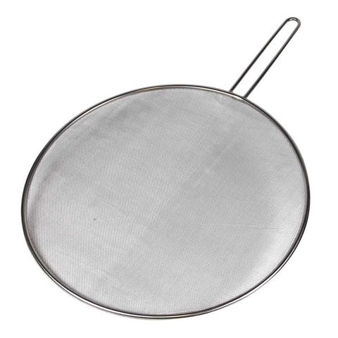 Stainless Steel Splatter Screen 33cm-Wire Handle