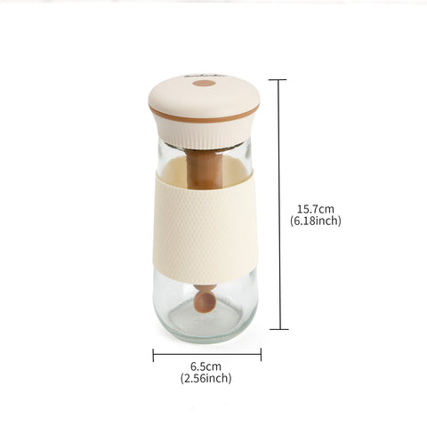 Glass Measured Salt Shaker