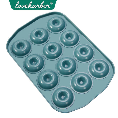 Loveharbor Green Earth Non-Stick Mini Donut Pan