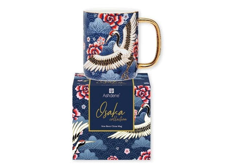 Osaka Blue Cranes Bond Mug