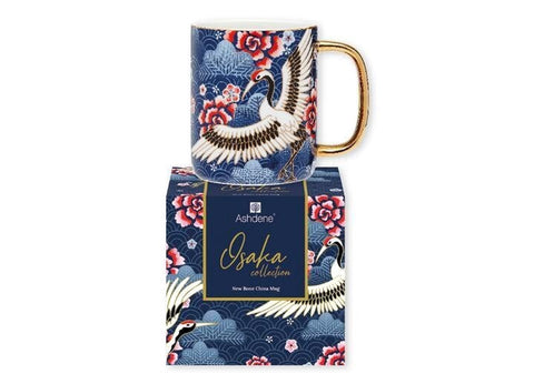 Osaka Blue Cranes Bond Mug
