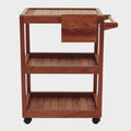 Churrasco Serving Trolley in Jatoba Wood