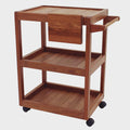 Churrasco Serving Trolley in Jatoba Wood