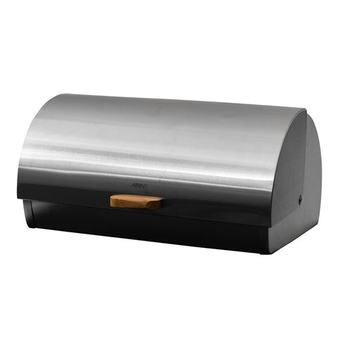 Roll Top Stainless Steel Bread Bin