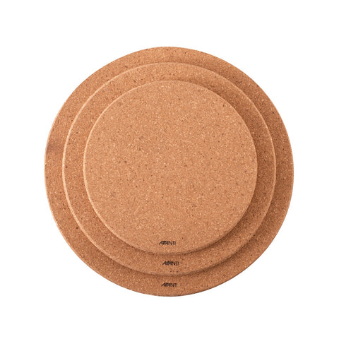 Round Cork Trivets with Magnets - 3 Piece