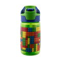 YumYum Kids AutoSpout Tritan Bottle, 450ml - Building Blocks