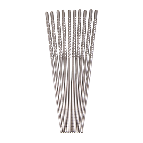 Stainless Steel Chopsticks Set 5