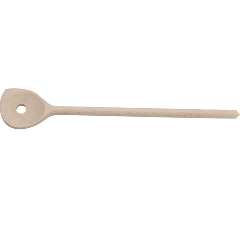 Oval Pointed Wooden Spoon - Hole In Centre - 30 cm