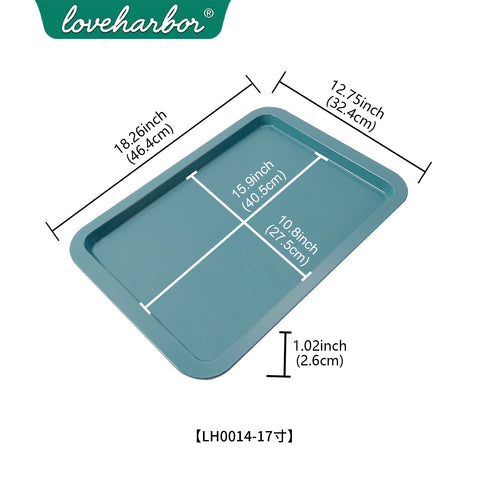 Loveharbor Green Earth Non-Stick Medium Cookie Sheet