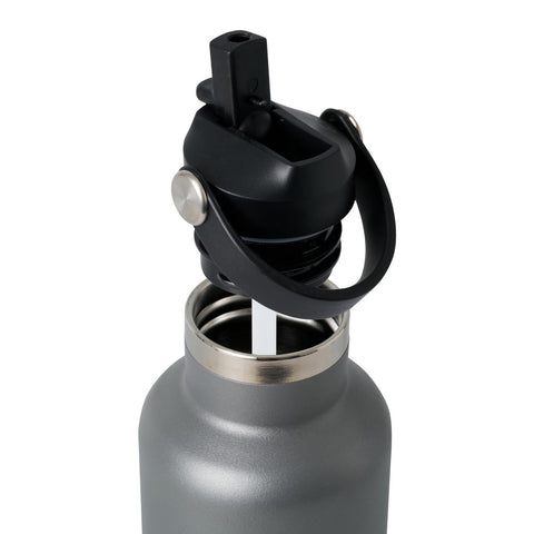 HydroPlus Insulated Sipper Bottle 750ml - Platinum
