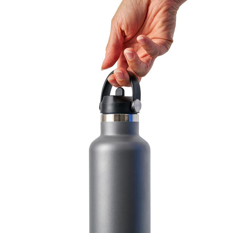 HydroPlus Insulated Sipper Bottle 750ml - Platinum
