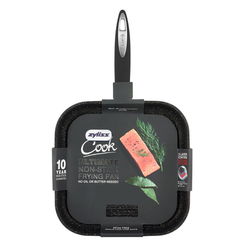 Ultimate Forged Square Grill Pan - 26cm