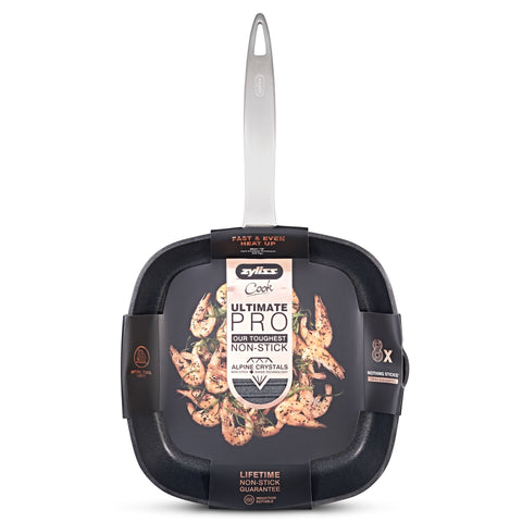 Ultimate Pro Square Grill Pan - 26cm