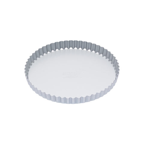 Silver Anodised Round Flan/Quiche Tin 23cm