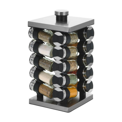 Revolving Herb & Spice Rack Set Jar - 20 Jars