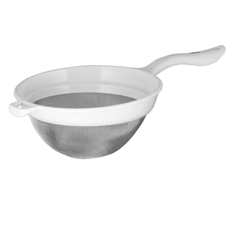 Stainless Steel Strainer With Plastic Frame 15.5cm White