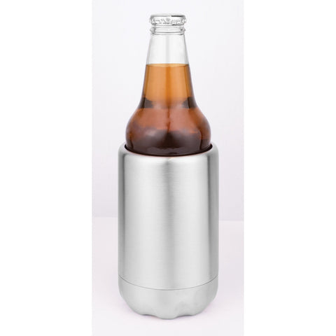 Can & Stubbie Holder Brushed Steel